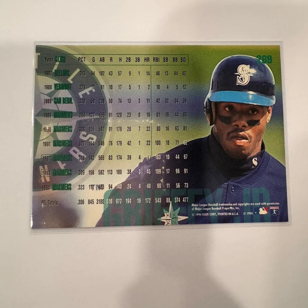 1995 Fleer - Ken Griffey Jr #269